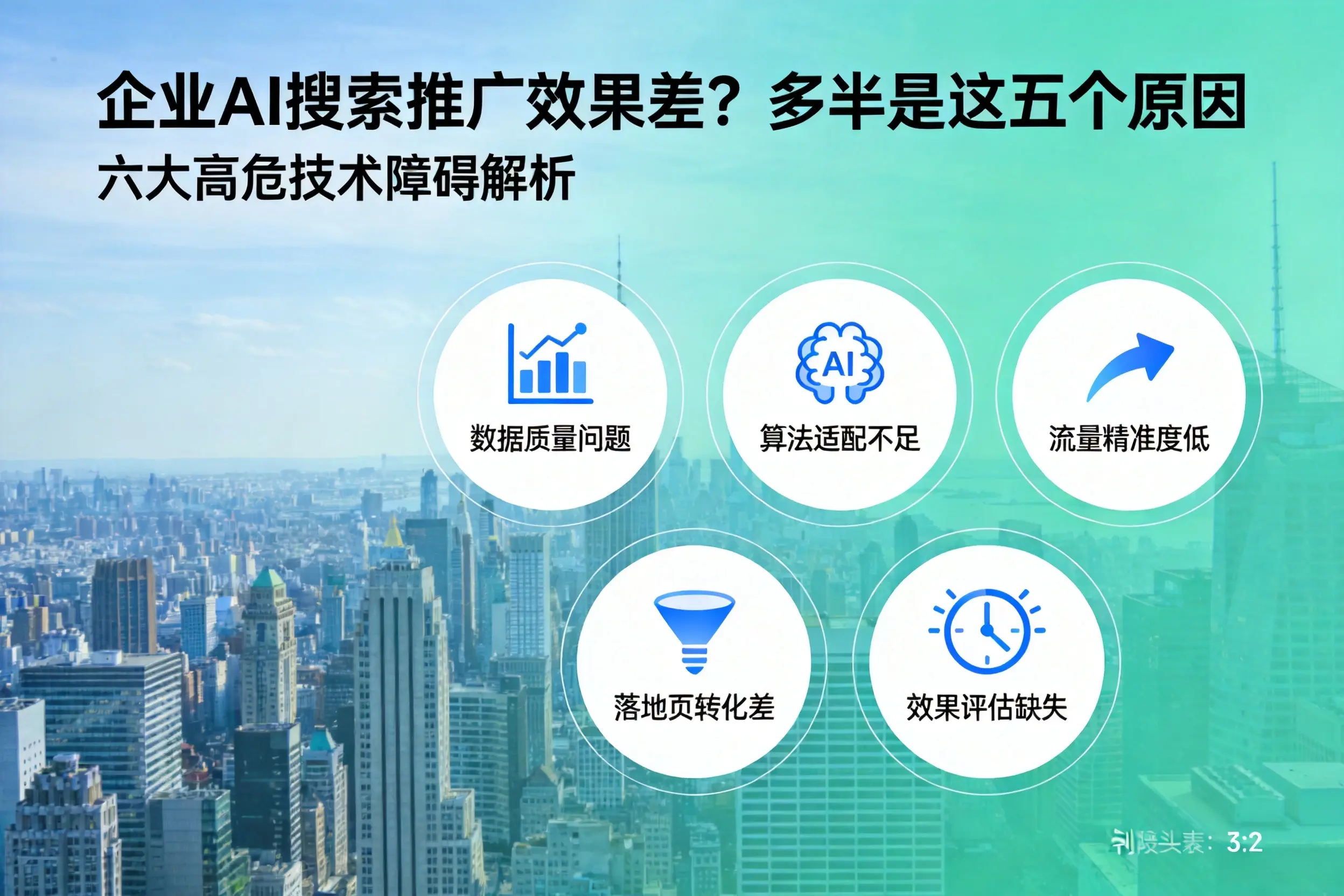 市北企业AI搜索推广效果差？多半是这五个原因